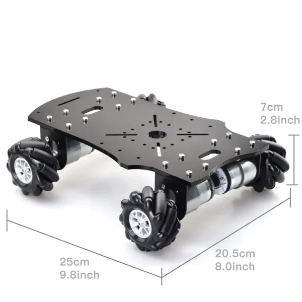 Cheapest Double layer 4WD 60mm Project