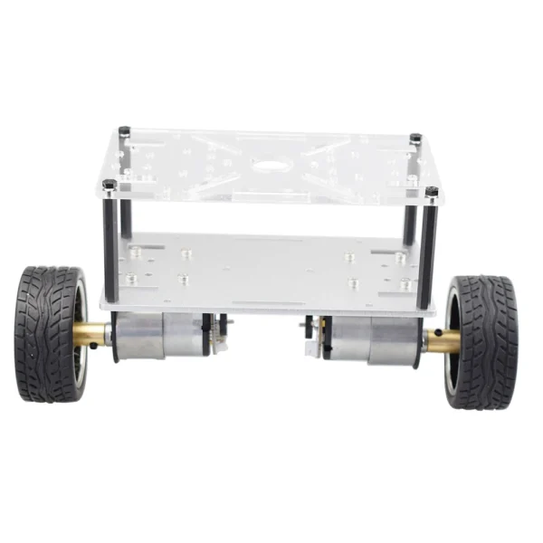 Double layer RC Two Wheel Robot Car